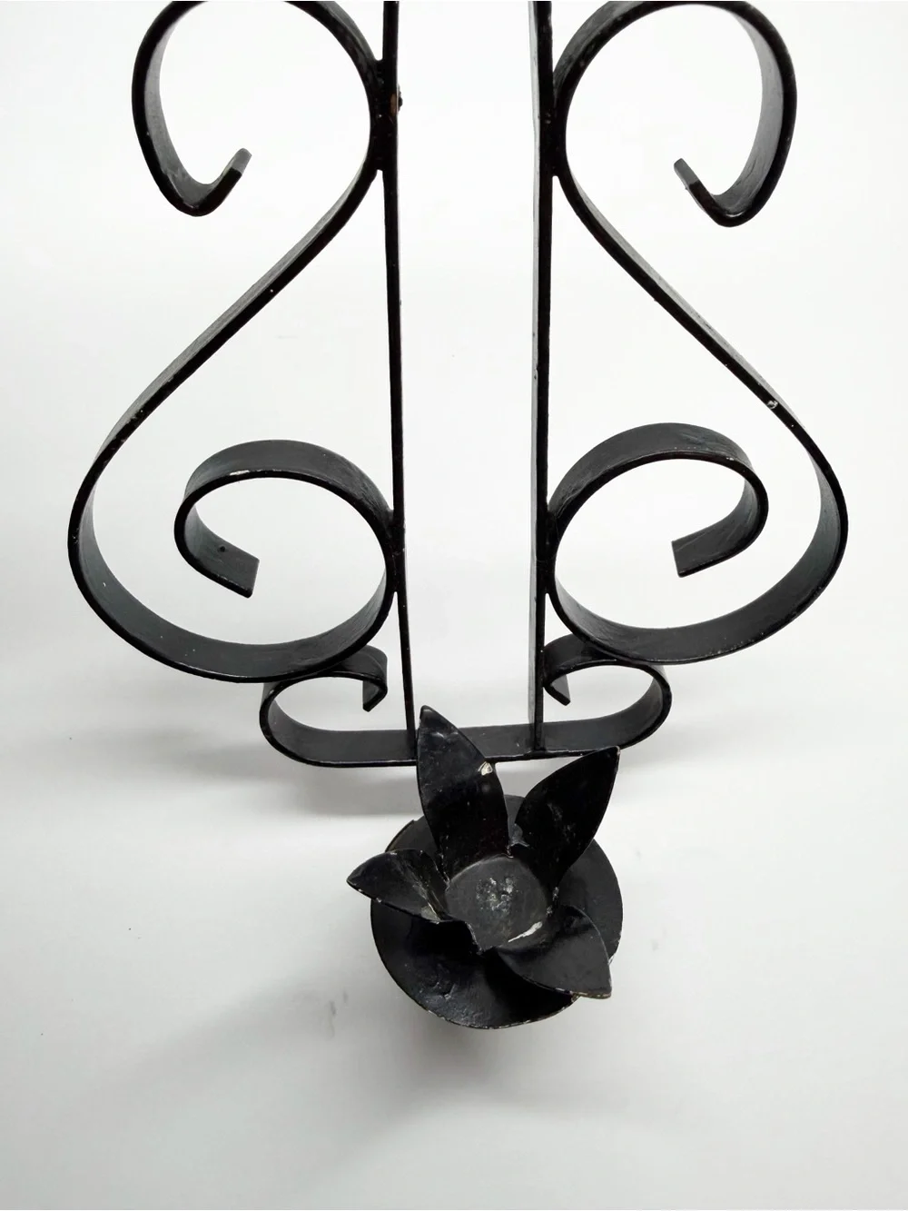 Wrought Iron Taper Candle Sconces